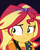 Size: 680x859 | Tagged: safe, derpibooru exclusive, edit, editor:biggernate91, part of a set, sunset shimmer, equestria girls, g4, my little pony equestria girls: better together, avenge the fallen, avengers: endgame, geode of empathy, magical geodes, poster