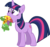 Size: 9000x8406 | Tagged: safe, artist:korsoo, twilight sparkle, pony, unicorn, g4, green isn't your color, my little pony: friendship is magic, .svg available, absurd resolution, apple, banana, carrot, cherry, female, food, fruit, gentlemen, grapes, mare, mouth hold, orange, pie, simple background, solo, transparent background, unicorn twilight, vector