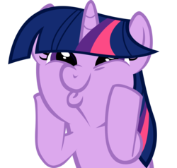 Size: 7082x6742 | Tagged: safe, artist:rainbowplasma, part of a set, twilight sparkle, pony, unicorn, applebuck season, g4, bust, cute, dashface, female, funny face, hooves on cheeks, mare, silly, silly pony, simple background, so awesome, solo, squishy cheeks, transparent background, twiabetes, unicorn twilight