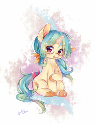 Size: 800x1024 | Tagged: safe, artist:imoe_shichee, oc, oc only, pony, unicorn, female, glasses, looking at you, mare, solo