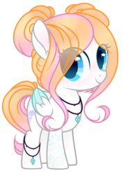 Size: 912x1288 | Tagged: safe, artist:angelamusic13, oc, oc only, oc:zafiro feather, pegasus, pony, female, filly, simple background, solo, transparent background