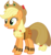 Size: 1006x1078 | Tagged: safe, artist:iknowpony, applejack, earth pony, pony, g4, .svg available, clothes, dress, female, jewelry, mare, necklace, simple background, smiling, solo, transparent background, vector