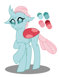 Size: 2300x3000 | Tagged: safe, artist:chaosetmundi, ocellus, changedling, changeling, g4, color palette, cute, diaocelles, female, high res, simple background, solo, transparent background
