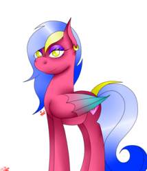 Size: 1728x2016 | Tagged: safe, artist:rockleerocks77, oc, oc only, oc:gold digger, pegasus, pony, simple background, solo, transparent background