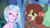 Size: 1920x1080 | Tagged: safe, screencap, silverstream, yona, hippogriff, yak, g4, uprooted, bow, cloven hooves, cute, diastreamies, duo, eyes closed, female, hair bow, jewelry, necklace, the place where we belong, xd, yonadorable