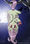 Size: 735x1087 | Tagged: safe, artist:lillyflover, fluttershy, bat, bat pony, g4, :t, apple, bat ponified, cloud, cute, female, flutterbat, food, full moon, hanging, herbivore, looking at you, moon, munching, night, prehensile tail, race swap, shyabates, shyabetes, solo, stars, tree, tree branch, upside down