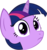 Size: 1898x2000 | Tagged: artist needed, safe, twilight sparkle, pony, g4, emote, female, simple background, solo, transparent background, vector