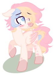 Size: 772x1038 | Tagged: safe, artist:bxby-mochi, oc, oc only, pegasus, pony, female, mare, simple background, solo, transparent background