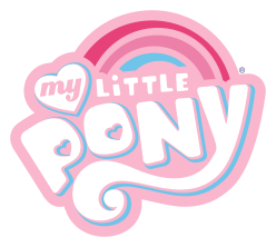 Size: 248x222 | Tagged: safe, g4, official, .svg available, facebook, implied pinkie pie, my little pony logo, no pony, pinkie pie month, simple background, svg, transparent background, vector