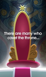Size: 1080x1787 | Tagged: safe, part of a set, canterlot, game of thrones, no pony, part of a series, s9 throne series, throne, throne room