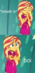 Size: 783x1601 | Tagged: safe, edit, edited screencap, screencap, sunset shimmer, equestria girls, equestria girls specials, g4, my little pony equestria girls: better together, my little pony equestria girls: spring breakdown, boi, meme