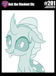 Size: 800x1083 | Tagged: safe, artist:sintakhra, ocellus, changedling, changeling, tumblr:studentsix, g4, animated, cute, diaocelles, female, raspberry, raspberry noise, silly, silly changeling, sintakhra is trying to murder us, tongue out