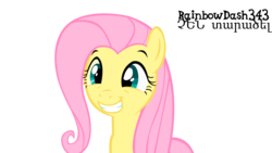 Size: 6000x3374 | Tagged: safe, artist:yourfavoritesenpai, fluttershy, pony, g4, absurd resolution, armenian, female, fluttersquee, simple background, solo, squee, transparent background, vector