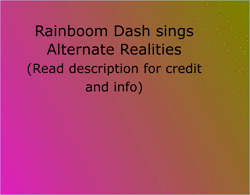 Size: 3000x2338 | Tagged: safe, artist:rainboom dash, barely pony related, high res, no pony, singing, sound, webm