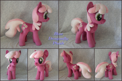 Size: 3000x2000 | Tagged: safe, artist:bluedragonflyplush, cheerilee, earth pony, pony, g4, female, high res, irl, mare, photo, plushie, solo, standing