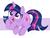 Size: 1200x902 | Tagged: safe, artist:ch-chau, twilight sparkle, pony, unicorn, g4, cute, female, happy, mare, no pupils, open mouth, smiling, solo, twiabetes, twilight cat, unicorn twilight, weapons-grade cute