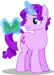 Size: 2458x3415 | Tagged: safe, artist:tacos67, oc, oc only, oc:amethyst, pony, bow, high res, magic, male, simple background, solo, stallion, transparent background