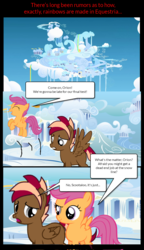 Size: 678x1179 | Tagged: safe, artist:sonicdash777, scootaloo, oc, pegasus, pony, comic:the rainbow factory, fanfic:rainbow factory, g4, cloudsdale