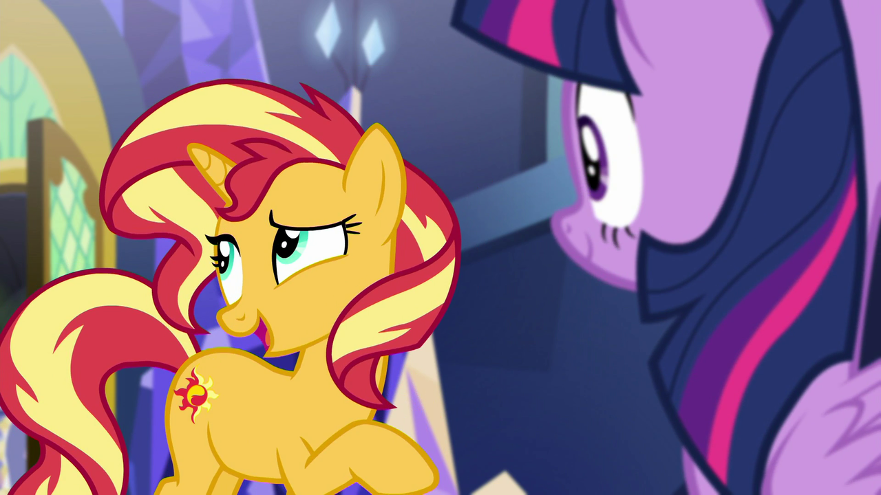 #2018193 - safe, screencap, <b>sunset</b> <b>shimmer</b>, <b>twilight</b> <b>sparkle</b>, alicorn, eque...