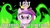 Size: 750x413 | Tagged: safe, edit, edited screencap, screencap, princess cadance, queen chrysalis, pony, g4, caption, doctor facilier, evil smile, female, fire, friends on the other side, grin, image macro, mematic, mematic.net, needs more jpeg, smiling, solo, text, the princess and the frog