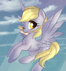 Size: 1963x2110 | Tagged: safe, artist:autumnvoyage, derpy hooves, pegasus, pony, g4, female, mare, smiling, solo