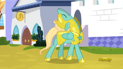 Size: 1038x585 | Tagged: safe, screencap, zephyr breeze, pegasus, pony, g4, sparkle's seven, bitch i'm fabulous, fabulous, guard, majestic, majestic as fuck, royal guard armor