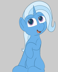 Size: 1011x1257 | Tagged: safe, artist:null serene, trixie, pony, unicorn, g4, female, missing cutie mark, solo
