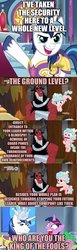 Size: 500x1624 | Tagged: safe, edit, edited screencap, screencap, cozy glow, lord tirek, shining armor, twilight sparkle, alicorn, pegasus, pony, unicorn, g4, sparkle's seven, the beginning of the end, comic, crown, female, filly, hard-won helm of the sibling supreme, screencap comic, twilight sparkle (alicorn)