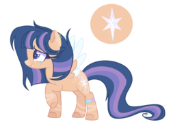 Size: 1280x1000 | Tagged: safe, artist:galaxyfoxy96, oc, oc only, oc:magic sparkler, pegasus, pony, female, mare, offspring, parent:flash sentry, parent:twilight sparkle, parents:flashlight, simple background, solo, transparent background, two toned wings