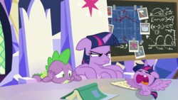 Size: 1920x1080 | Tagged: safe, artist:seahawk270, edit, edited screencap, screencap, spike, twilight sparkle, alicorn, dragon, pony, ail-icorn, sparkle's seven, spoiler:interseason shorts, baby, baby ponidox, baby pony, babylight sparkle, book, chalkboard, crying, crylight sparkle, cute, cutie map, duality, duckface, duo, eyes closed, female, floppy ears, friendship throne, grumpy, grumpy twilight, madorable, male, mare, pouting, self ponidox, this will end in timeline distortion, time paradox, twiabetes, twilight sparkle (alicorn), unamused, winged spike, wings