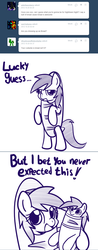 Size: 750x1912 | Tagged: safe, artist:datahmedz, sunshower raindrops, pony, raindropsanswers, g4, ask, bread, brilliant, cute, female, food, funny, looking at you, majestic as fuck, monochrome, smiling, smiling at you, solo, that pony sure does love bread, tumblr, unexpected