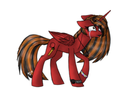 Size: 2048x1536 | Tagged: safe, artist:melonseed11, oc, oc only, oc:ariel, alicorn, pony, alicorn oc, crying, female, mare, simple background, solo, transparent background