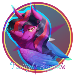 Size: 5000x5000 | Tagged: safe, artist:angusdra, twilight sparkle, alicorn, pony, g4, absurd resolution, female, mare, smiling, solo, twilight sparkle (alicorn)