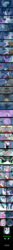 Size: 573x10800 | Tagged: safe, artist:the9tard, apple bloom, night light, princess cadance, princess celestia, queen chrysalis, scootaloo, shining armor, sweetie belle, twilight sparkle, twilight velvet, changeling, earth pony, pegasus, pony, unicorn, a canterlot wedding, g4, brainwashed, changeling king, clothes, comic, cutie mark crusaders, disguise, disguised changeling, dress, evil, evil grin, female, grin, hypnosis, hypnotized, king metamorphosis, magic, male, nightmare fuel, role reversal, rule 63, shipping, sibling love, smiling, tearjerker, this day aria, unicorn twilight, wedding dress, woobie