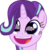 Size: 6983x7414 | Tagged: safe, artist:uigsyvigvusy, starlight glimmer, pony, unicorn, g4, sparkle's seven, absurd resolution, bust, eye, eye reflection, eyes, female, forever, meme, reflection, simple background, solo, transparent background, vector, wings