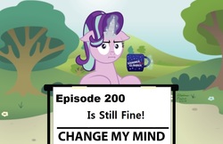 Size: 1024x662 | Tagged: safe, starlight glimmer, pony, g4, sparkle's seven, change my mind, i mean i see, much better