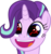 Size: 1280x1356 | Tagged: safe, artist:uigsyvigvusy, starlight glimmer, pony, unicorn, g4, sparkle's seven, crossing the memes, female, forever, hammer and sickle, horn, meme, reflection, show accurate, smiling, solo, stalin glimmer, this will end in communism, this will end in death, this will end in gulag