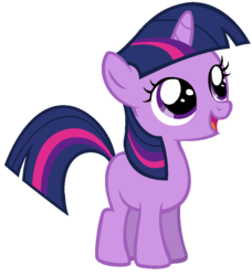 Size: 863x945 | Tagged: safe, artist:j-pinkie, twilight sparkle, pony, a canterlot wedding, g4, cute, female, filly, filly twilight sparkle, open mouth, simple background, solo, transparent background, twiabetes, younger