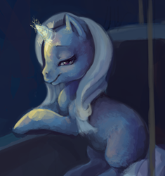 Size: 255x271 | Tagged: artist needed, safe, trixie, pony, unicorn, g4, female, smiling, solo