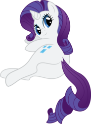 Size: 3355x4558 | Tagged: safe, artist:mfg637, rarity, pony, unicorn, g4, .svg available, butt, digital art, female, looking at you, looking back, looking back at you, lying down, mare, plot, simple background, solo, svg, transparent background, vector