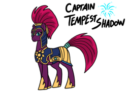 Size: 2048x1536 | Tagged: safe, artist:melspyrose, tempest shadow, pony, g4, broken horn, cute, dusk guard, female, guardsmare, horn, mare, royal guard, royal guard armor, simple background, solo, tempest becomes a royal guard, tempestbetes, transparent background, twilight's royal guard