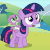 Size: 484x484 | Tagged: safe, screencap, spike, twilight sparkle, dragon, pony, unicorn, g4, season 9, sparkle's seven, angry, animated, baby, baby dragon, baby spike, blinking, covering mouth, cropped, cute, daaaaaaaaaaaw, diaper, dragons riding ponies, female, filly, filly twilight sparkle, floppy ears, frown, giggling, i watch it for the ears, kite, mouth hold, raised hoof, riding, smiling, spikabetes, spike riding twilight, twiabetes, unamused, unicorn twilight, younger