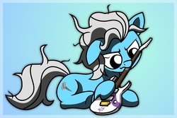 Size: 2172x1455 | Tagged: safe, artist:friendshipismetal777, screw loose, pony, g4, behaving like a dog, chewing, cute, cuteloose, drool, eating, electric guitar, female, guitar, musical instrument, prone, solo