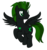 Size: 1817x1941 | Tagged: safe, oc, oc only, oc:cyrax, cyborg, pegasus, pony, black, colored pupils, heart, male, mohawk, simple background, solo, spread wings, stallion, transparent background, wings