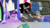 Size: 1280x720 | Tagged: safe, edit, edited screencap, editor:ah96, screencap, king sombra, twilight sparkle, alicorn, pony, unicorn, g4, sparkle's seven, the beginning of the end, book, chalkboard, duo, female, floppy ears, friendship throne, grumpy, grumpy twilight, lidded eyes, lounging, male, mare, narrowed eyes, pouting, sitting, slouching, smiling, stallion, throne, twilight sparkle (alicorn), twilight sparkle is not amused, unamused, written equestrian
