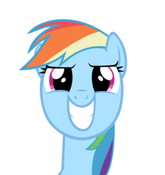 Size: 904x958 | Tagged: safe, artist:iamthegreatlyra, rainbow dash, pegasus, pony, g4, the mysterious mare do well, bust, cute, dashabetes, female, mare, simple background, smiling, solo, transparent background, vector