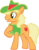 Size: 1920x2482 | Tagged: safe, edit, vector edit, applejack, braeburn, earth pony, pony, ponyar fusion, g4, braejack (ponyar fusion), cowboy hat, fusion, hat, hoof on chest, male, palette swap, recolor, simple background, solo, stallion, transparent background, vector