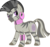 Size: 1920x1810 | Tagged: safe, edit, vector edit, octavia melody, zecora, zebra, ponyar fusion, g4, ear piercing, earring, female, fusion, jewelry, leg rings, mare, neck rings, palette swap, piercing, purple eyes, recolor, simple background, solo, transparent background, vector