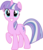 Size: 1920x2233 | Tagged: safe, edit, vector edit, diamond tiara, twilight sparkle, pony, unicorn, ponyar fusion, g4, female, fusion, mare, palette swap, raised hoof, recolor, simple background, smiling, solo, teeth, transparent background, unicorn twilight, vector