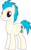 Size: 1920x3048 | Tagged: safe, edit, vector edit, dj pon-3, doctor whooves, time turner, vinyl scratch, earth pony, pony, ponyar fusion, g4, fusion, male, palette swap, recolor, simple background, solo, stallion, transparent background, vector